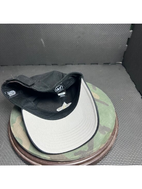 New Orleans Saints Kids Adjustable Cap Black NFL 47 Brand Embroidered Logo Cotto - Picture 5 of 5